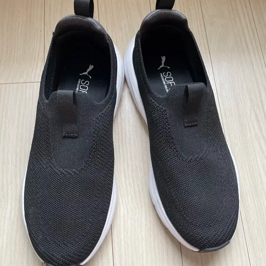 PUMA | 푸마 Puma 235 Softride Flex Slip-on 309833 01 Black  #신발,#푸마신발,#푸마스니커즈,#푸마슬립온,#슬립온 on Bunjang Global Site.