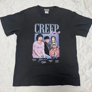 M 사이즈 크리프하이프 98' OFFICIAL BOOTLEG 티셔츠 초기