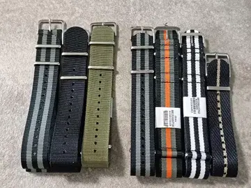 로셰 나일론 밴딩 20mm 4개 22mm 3개 미사용 본드 타입 있음