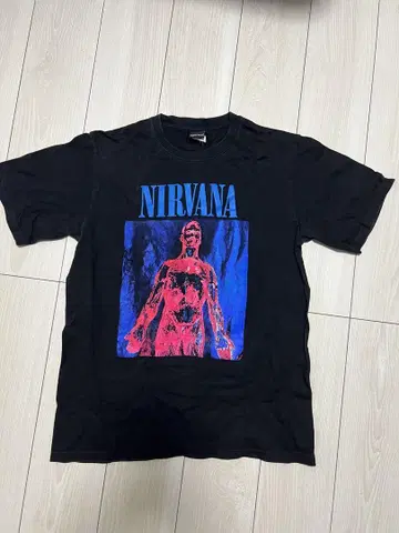 NIRVANA 그래픽 티셔츠