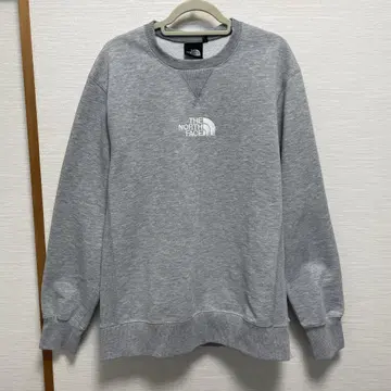 THE NORTH FACE 그레이 맨투맨 트레이닝복