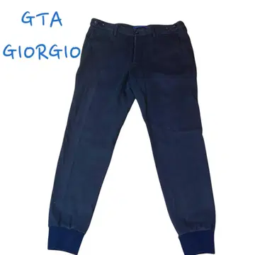 인기 모델 GTA GIORGIO 조거 팬츠 맨투맨 네이비 48