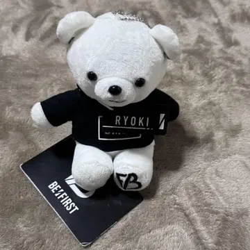 세가 프라이스 모어 플러스 봉제 인형 마스코트 BMSG 화이트 곰 료키