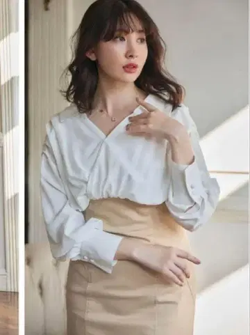 하립투 herlipto 도칭 셔츠 드레스