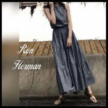Ron Herman 코튼 맥시 원피스 롱