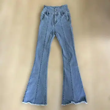 하이 웨스트 플레어 데님