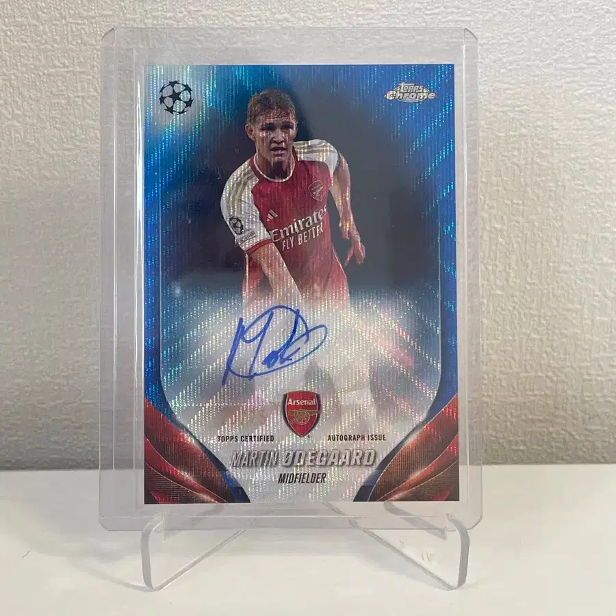Soccer 2024 Topps Chrome Autographed Auto 75 Limited Arsenal Soccer 2024 Topps Chrome Autographed Auto 75 Limited Arsenal