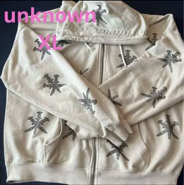 unknown 지퍼 후드티 XL