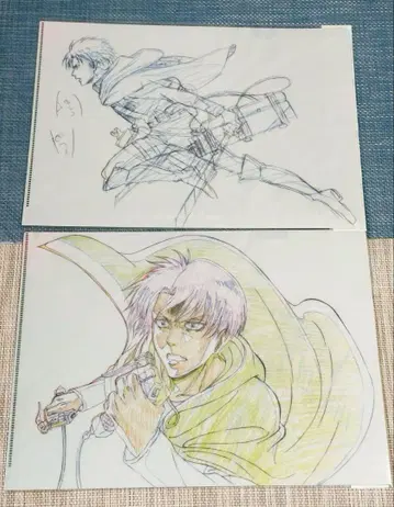 진격의 거인 리바이 클리어 파일 원화 WIT STUDIO