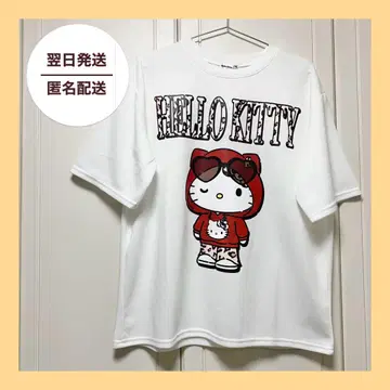Sanrio 산리오 헬로 키티 티셔츠 화이트 흰색 M 사이즈