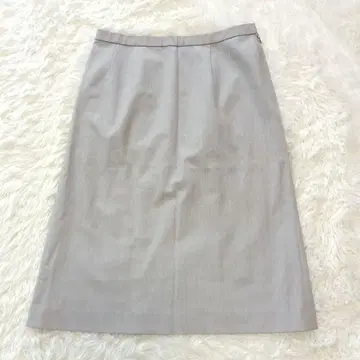 Leilian 레리안 그레이 타이트 스커트 무릎 아래 기장 11
