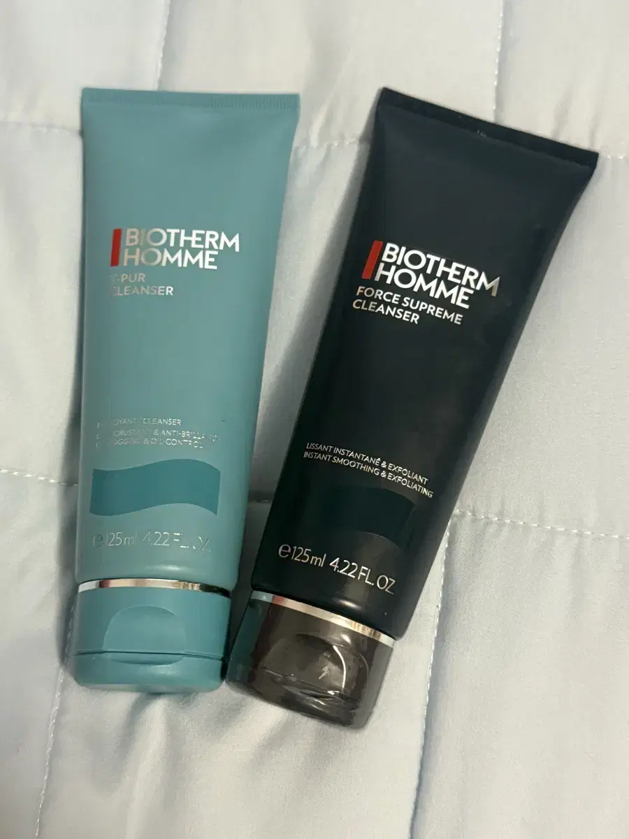 (Price for 2) Biotherm Force Supreme Cleanser + Biotherm T-Pur Cleanser