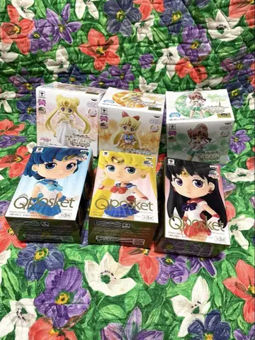 Qposket 세일러문 피규어 6종 세트