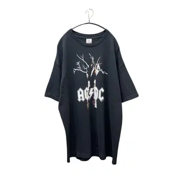 00년대 AC/DC 밴드 티셔츠