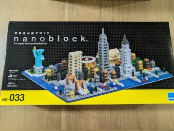 새상품 nanoblock NB-033 뉴욕 나노 블록