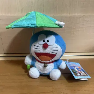 초레어 레트로 도라에몽 초기 마스코트 봉제 인형 움직이는 엄브렐라