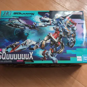 HG GQuuuuuuX 지크 액스 프라모델 건담 미조립품