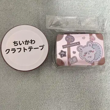 치이카와 (먼작귀) 크라프트 테이프 캔 미니 레터 세트