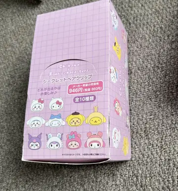 치이카와 (먼작귀) 산리오 캐릭터 시크릿 헤어 클립 전 10종