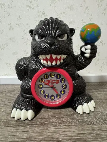 고질라 알람 시계 작동 확인 완료 피규어 타입