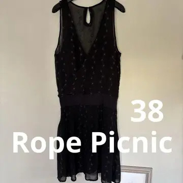 Rope Picnic 랩 같은 디자인의 시어 원피스 튜닉 38