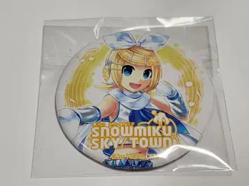 유키 미쿠 스카이 타운 SNOWMIKU 캔뱃지 카가미네 린