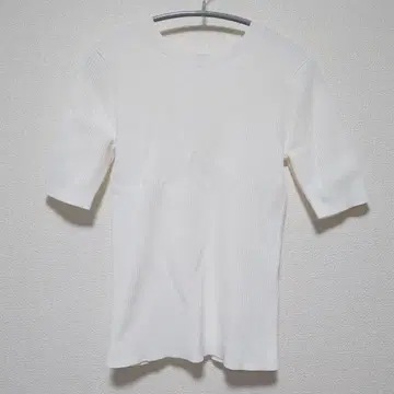 PLST 플라스테 UV 차단 레이온 레이온 블렌드 2WAY 스웨터 리브