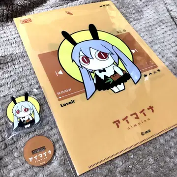 피노키오 훼미리마트 한정 아크릴 스탠드 클리어 파일 2개 세트