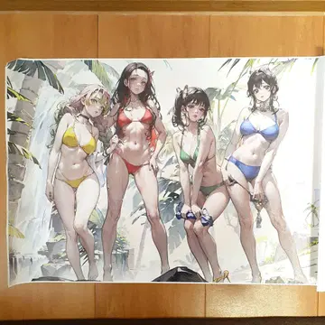 귀멸의 칼날 캔버스 아트 포스터