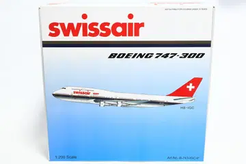 Inflight 200 1/200 스위스 항공 보잉 747-300