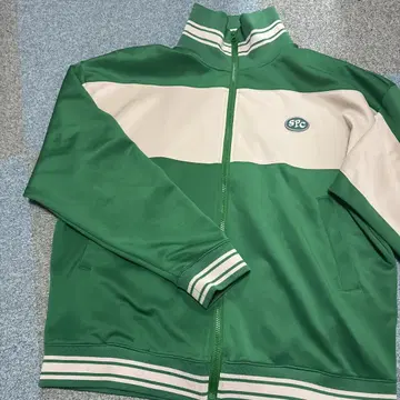 트랙 자켓 그린 베이지 spoc store