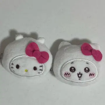 치이카와 산리오 콜라보 치이카와 키티 헤어 클립