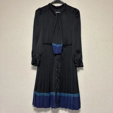 JILLSTUART 긴팔 플리츠 원피스