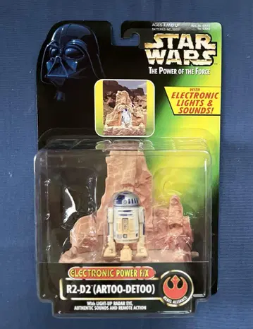 빈티지 Kenner 전자 파워 R2-D2 미개봉품