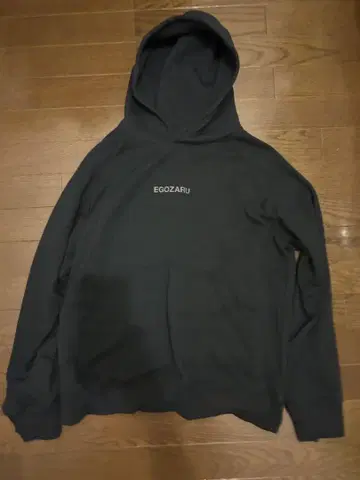 EGOZARU 블랙 후드티