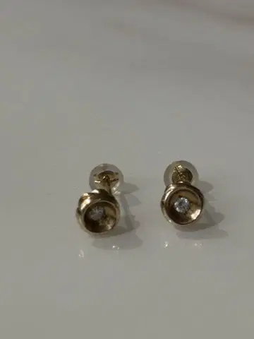 k10 다이아몬드 귀걸이 0.07ct