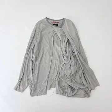 LEH 천층 의류 변형 레이어드 티셔츠 LEH721 그레이 계열 M