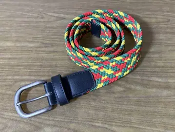 새상품급! HUF 하프 라스타 컬러 웨빙 벨트