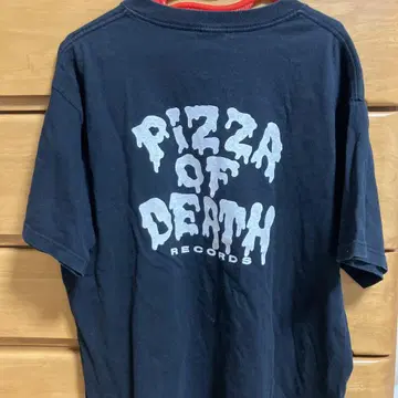 PIZZA OF DEATH 사바시스터 피자 오브 데스 티셔츠 M 사이즈