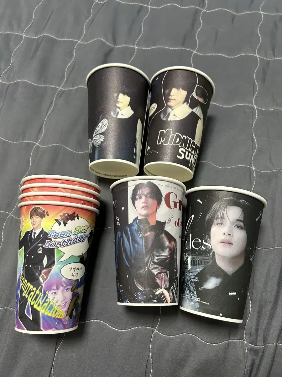 Nct NCT 127 Dream Haechan Jeno Jaehyun Jungwoo Birthday Cafe Cup