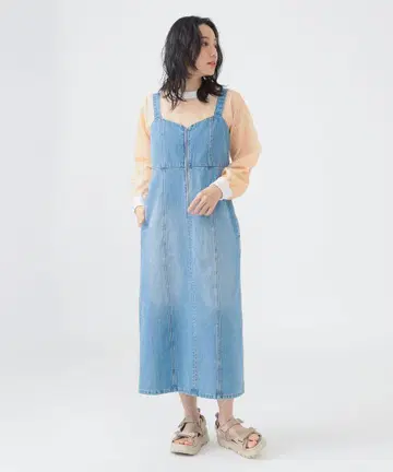 여성용 데님 잔스카