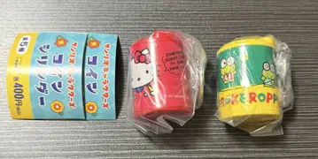 산리오 캐릭터즈 코인 실린더 헬로키티 케로케로케로피 2개