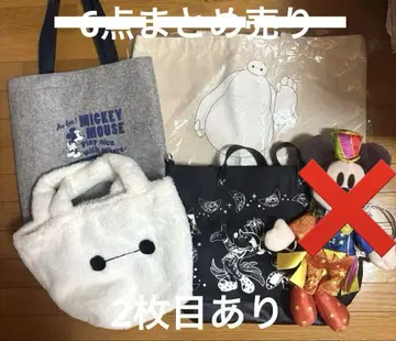 디즈니 토트백 미키 숄더백 40주년 베이맥스