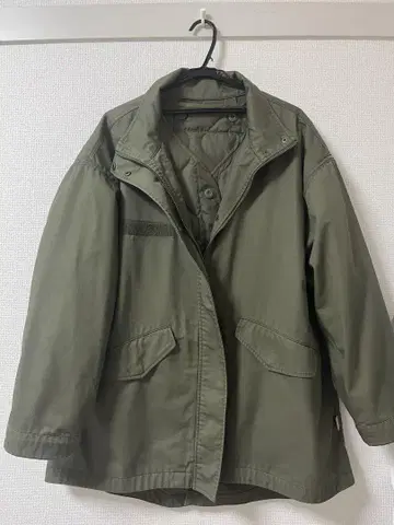 오버 사이즈 M-65 밀리터리 코트
