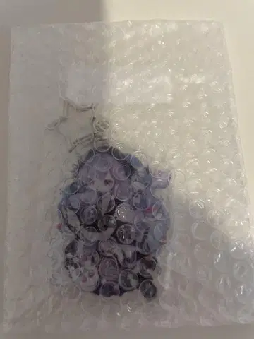 보라색 키키 생일 기념 굿즈 외출 아크링 키링 미개봉 새상품