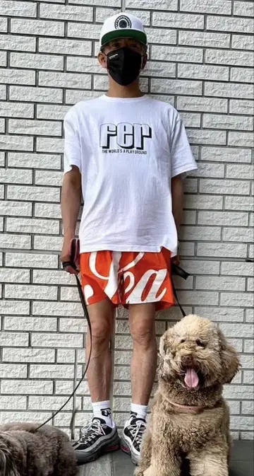 WIND AND SEA Two Tuck Shorts 블랙 기무라 타쿠야