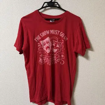 DRAGONASH 2014 LIVE TOUR 티셔츠 M 빨간색
