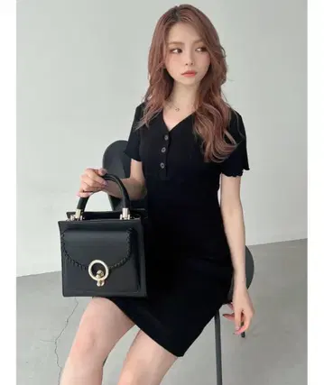 RESEXXY 멜로 미니 원피스