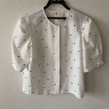 노리즈 하트 탑 화이트