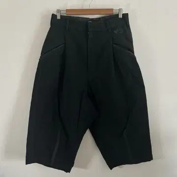 Y-3 블랙 숏 팬츠 M